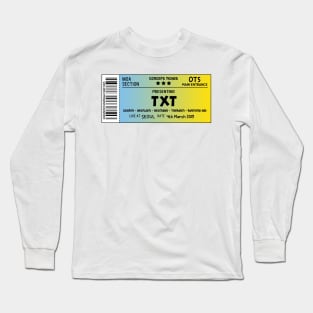 TXXT Concert Ticket Long Sleeve T-Shirt